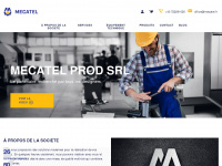 mecatel.fr Webseite Vorschau