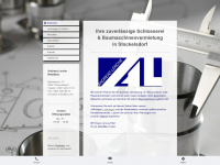 al-metallbau.net Webseite Vorschau