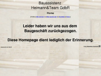 bauassistenz.com Webseite Vorschau