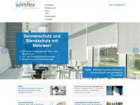 sunreflex.ch Webseite Vorschau