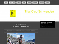 trialclubschwenden.ch Webseite Vorschau