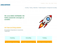 anke-hofmann.com Webseite Vorschau