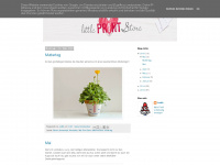 littleprintstore.blogspot.com Webseite Vorschau