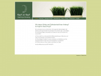 kopf-an-kopf.com Webseite Vorschau