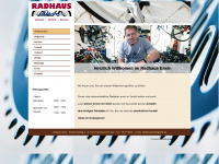 radhaus-erwin.at Webseite Vorschau