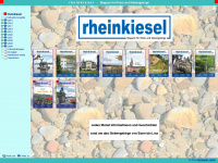 rheinkiesel.info Webseite Vorschau