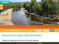 camping-bourniou.com Webseite Vorschau