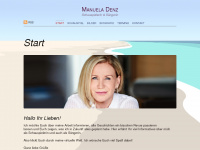 manuela-denz.de Webseite Vorschau