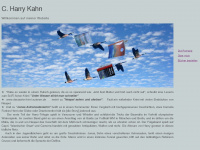 c-harry-kahn.net Webseite Vorschau