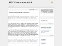 meinmsvduisburg.wordpress.com Webseite Vorschau