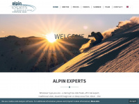 alpin-experts.com Webseite Vorschau