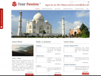 indien-reisen.com Webseite Vorschau
