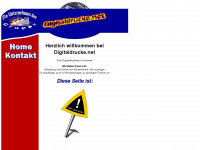 digitaldrucke.net Webseite Vorschau