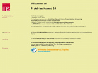 adrian-kunert.com Webseite Vorschau