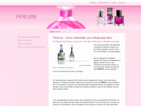 perfumeplanet.net Webseite Vorschau