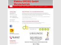 elektro-gross.net Webseite Vorschau