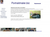 portraitmaler.biz Webseite Vorschau