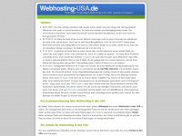 webhosting-usa.de Webseite Vorschau
