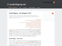 sondertilgung.net Webseite Vorschau