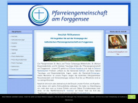 pg-forggensee.de Webseite Vorschau