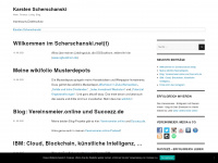 scherschanski.net Webseite Vorschau