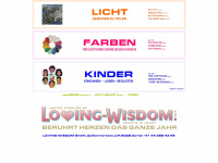 loving-wisdom.net Webseite Vorschau