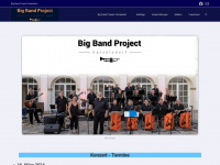 bigbandproject.com Webseite Vorschau