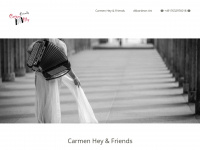 carmenhey.info Webseite Vorschau