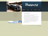 bappert.net Webseite Vorschau