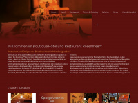 rosenmeer.net Webseite Vorschau