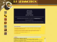 djgrammophon.de Webseite Vorschau