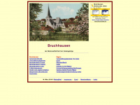 bruchhausen.net Webseite Vorschau