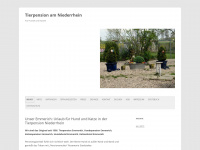 tierpension-niederrhein.de Webseite Vorschau