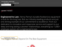 hennypenny.com Webseite Vorschau