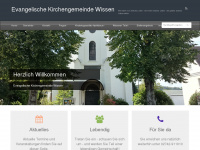 evangelisch-in-wissen.de Webseite Vorschau