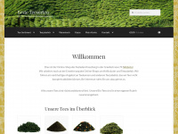 beste-teesorten.de Webseite Vorschau