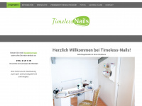 timeless-nails.net Webseite Vorschau