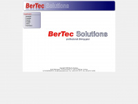 bertecsolutions.com Webseite Vorschau