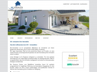 aic-immobilien.net Webseite Vorschau