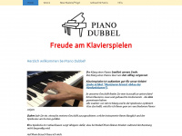 piano-dubbel.de Webseite Vorschau