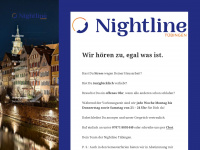 nightline-tuebingen.de Webseite Vorschau