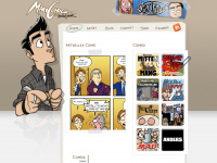 marvcomics.com Webseite Vorschau