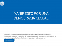globaldemocracymanifesto.wordpress.com Webseite Vorschau