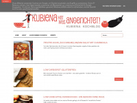 kubiena-kochblog.com Webseite Vorschau