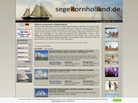 segeltornholland.de Webseite Vorschau