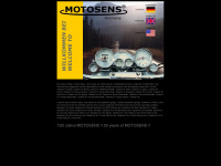motosens.com Webseite Vorschau