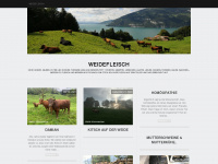 weidefleisch.wordpress.com Webseite Vorschau