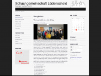 schachgemeinschaft-luedenscheid.de Webseite Vorschau