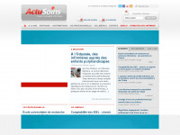 actusoins.com Webseite Vorschau