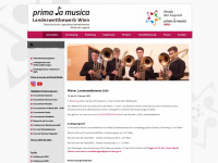 primalamusicawien.com Webseite Vorschau